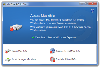 access mac drives on windows